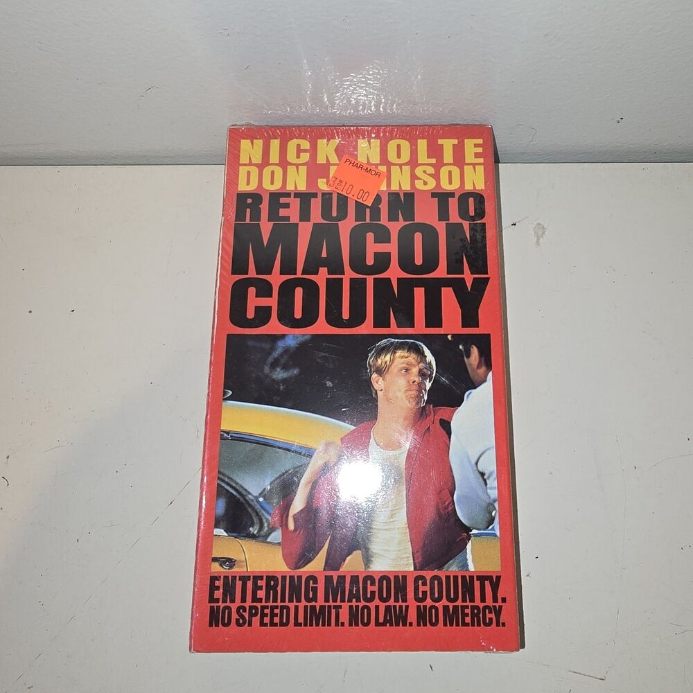 Return To Macon County 1976 VHS Rare Hard To Find
